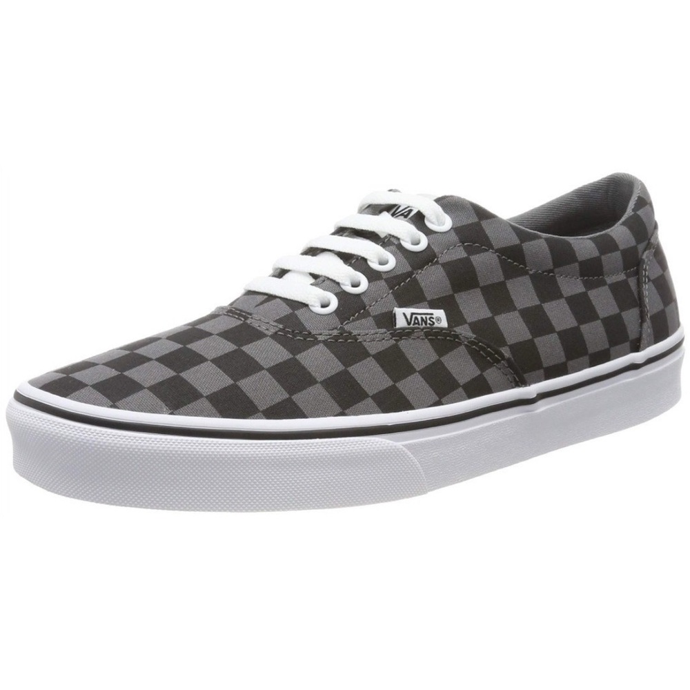 NWT Vans Seldan Checkerboard Grey Pewter/Pew Size 7 Youth - New With Tags